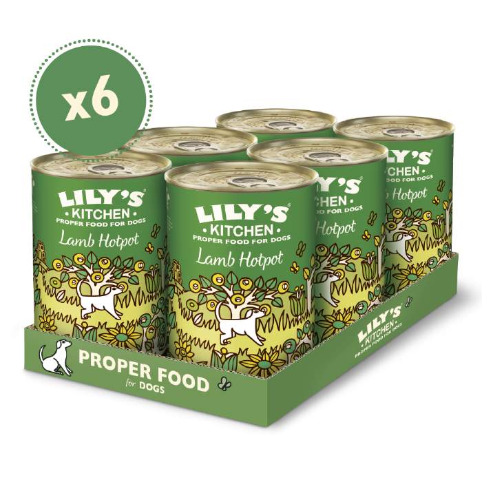 Lily's Kitchen - Lamb Hotpot for Dogs, 400g  Pack of 6