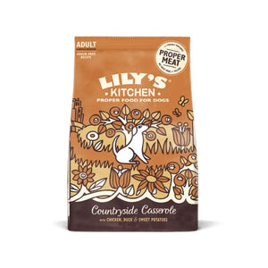 Lily's Kitchen - Organic Chicken & Duck Countryside Casserole DOG, 1kg