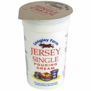 Longley Farm - Jersey Single Pouring Cream, 250ml