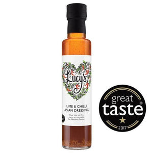 Lucy's Dressings - Lime & Chilli Asian Dressing, 250ml | Pack of 6