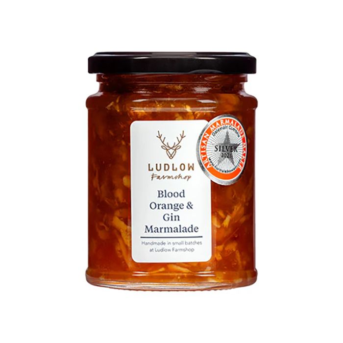 Ludlow Farmshop - Blood Orange and Gin Marmalade, 340g  Pack of 12