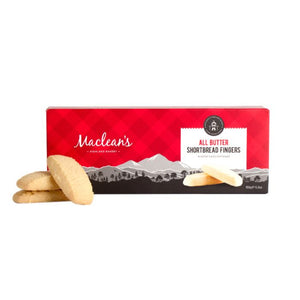 Macleans Highland Bakery - Luxury Shortbread Fingers, 150g | Pack of 12