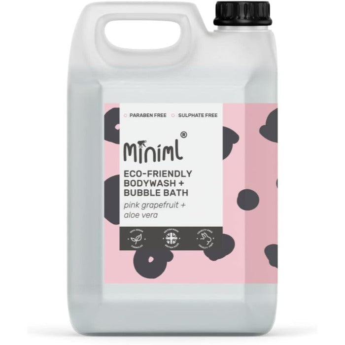 Miniml - Bodywash Grapefruit & Aloe Vera, 5L