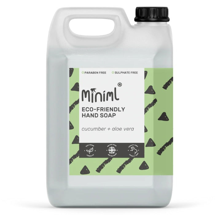Miniml - Hand Soap Cucumber & Aloe Vera, 5L