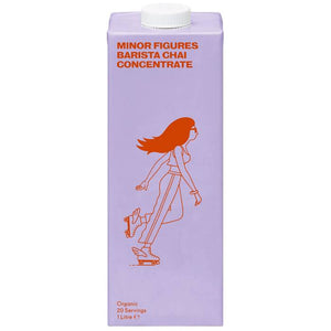 Minor Figures - Organic Barista Chai Concentrate, 1L | Pack of 6