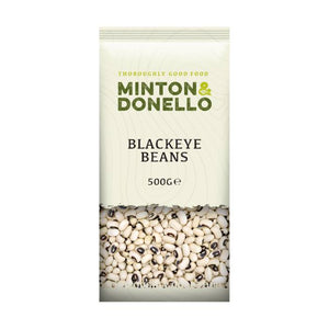 Minton & Donello - Blackeye Beans, 500g | Pack of 6