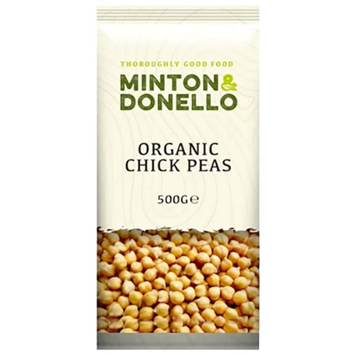 Minton & Donello - Chickpeas, 500g  Pack of 6