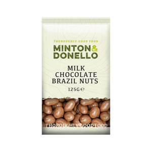 Minton & Donello - Milk Chocolate Brazils | Pack of 6 | Multiple Sizes