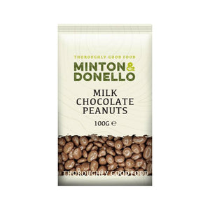 Minton & Donello - Milk Chocolate Peanuts | Pack of 6 | Multiple Sizes