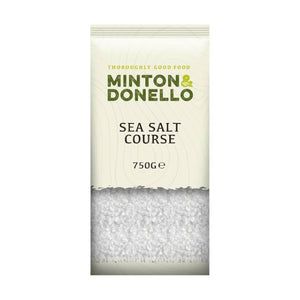 Minton & Donello - Sea Salt Coarse, 750g | Pack of 6