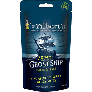 Mr Filberts - Adnams Ghost Ship Beery Peanuts, 100g | Pack of 12