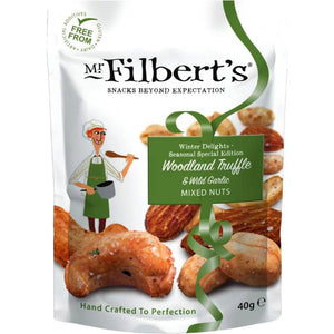 Mr Filberts - Woodland Truffle & Wild Garlic Mixed Nuts | Multiple Sizes