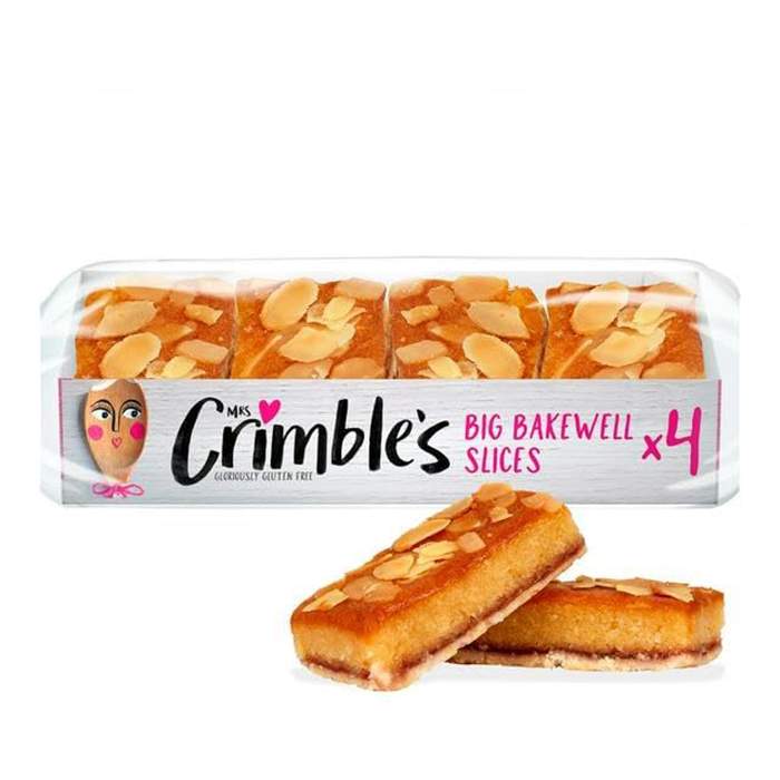 Mrs Crimbles - Mrs Crimbles Bakewell Slices, 200g - Pack of 1