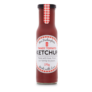 Mrs Darlington's - Tangy Tomato Ketchup, 270g | Pack of 6