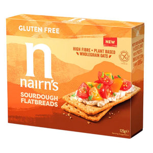 Nairns - Gluten-Free Sourdough Flatbread, 125g | Pack of 6