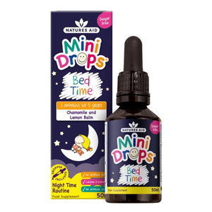Natures Aid - Mini Drops Bed Time, 50ml