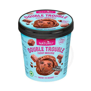 Naturli - Fudge Brownie Ice Cream, 500g