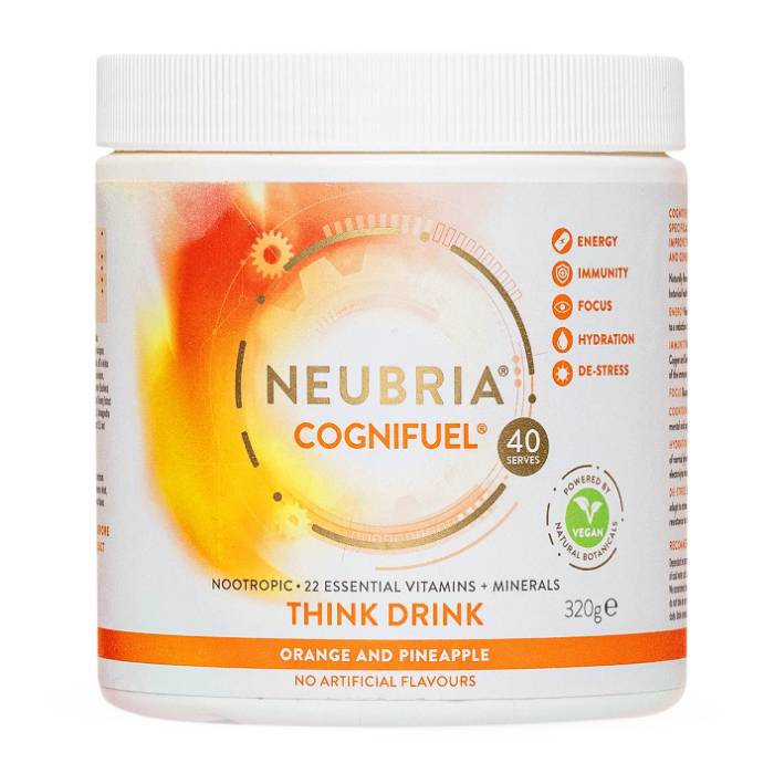 Neubria - Cognifuel Drink Orange, 320g