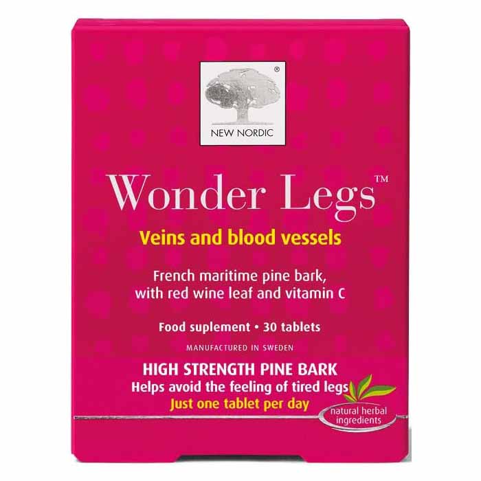 New Nordic - Wonder Legs - Circulation & Leg Health, 30 tablets