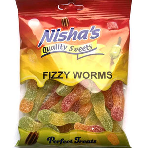 Nisha - Fizzy Worms, 115g | Pack of 12