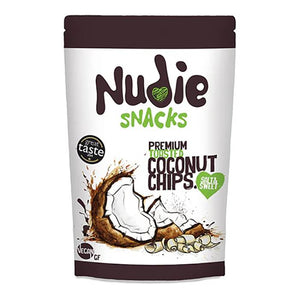 Nudie - Snacks Coconut Chips Sweet & Salty Flavour, 35g - Pack of 12