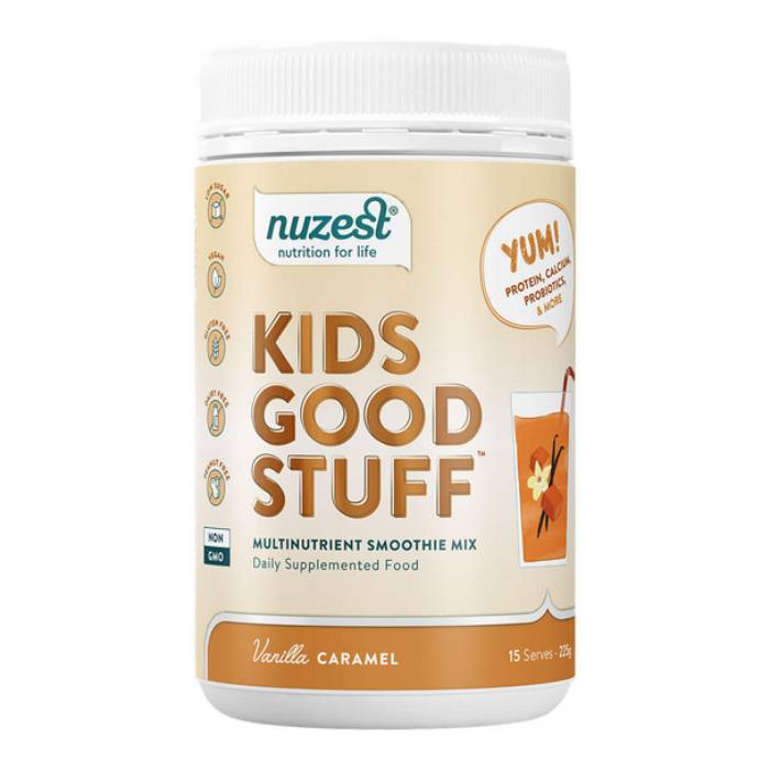Nuzest - Kids Good Stuff Vanilla Caramel, 225g