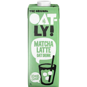 Oatly - Oat Drink Matcha Latte, 1L | Pack of 6