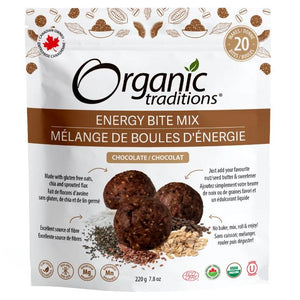 Organic Traditions - Energy Bite Mix 220g | Multiple Flavours