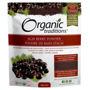 Organic Traditions - Organic Acai Berry Powder, 100g