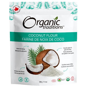 Organic Traditions - Organic Coconut Flour, 500g