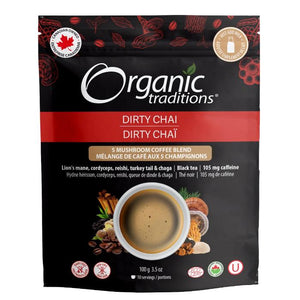 Organic Traditions - Organic Mushroom Coffee Blend | Multiple Options