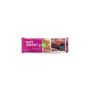 Oxfam Fair Trade - Organic Date Walnut Bar, 40g | Pack of 28