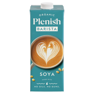 Plenish - Organic Soya Barista, 1L | Pack of 6
