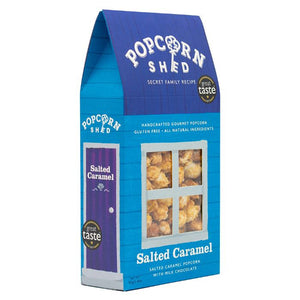 Popcorn Shed - Salted Caramel, 80g | Pack of 10 | Multiple Sizes
