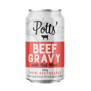 Potts - Beef & Red Wine Gravy, 330g