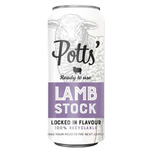Potts - Lamb Stock 100% Recyclable Can, 500ml | Pack of 8
