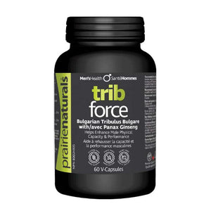 Prairie - Trib Force Bulgarian Tribulus with Panax Ginseng, 60 Capsules