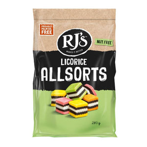 RJ's Licorice - Allsorts, 280g | Pack of 12