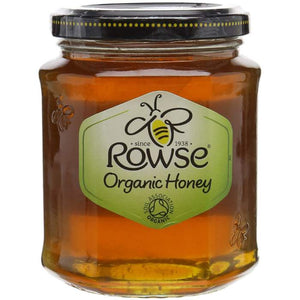 Rowse - Clear Organic Glass, 340g | Pack of 6