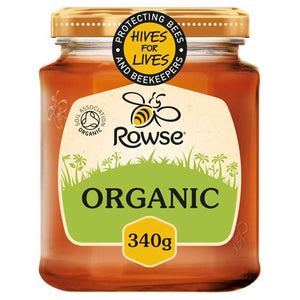 Rowse - Organic Clear Honey, 340g | Multiple Options