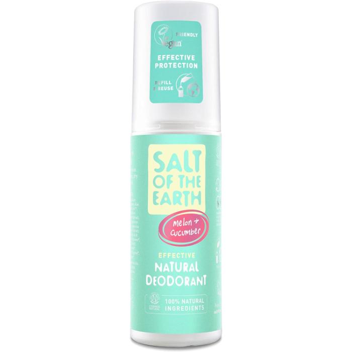 Salt Of The Earth - Deodorant Sprays Melon & Cucumber, 100ml