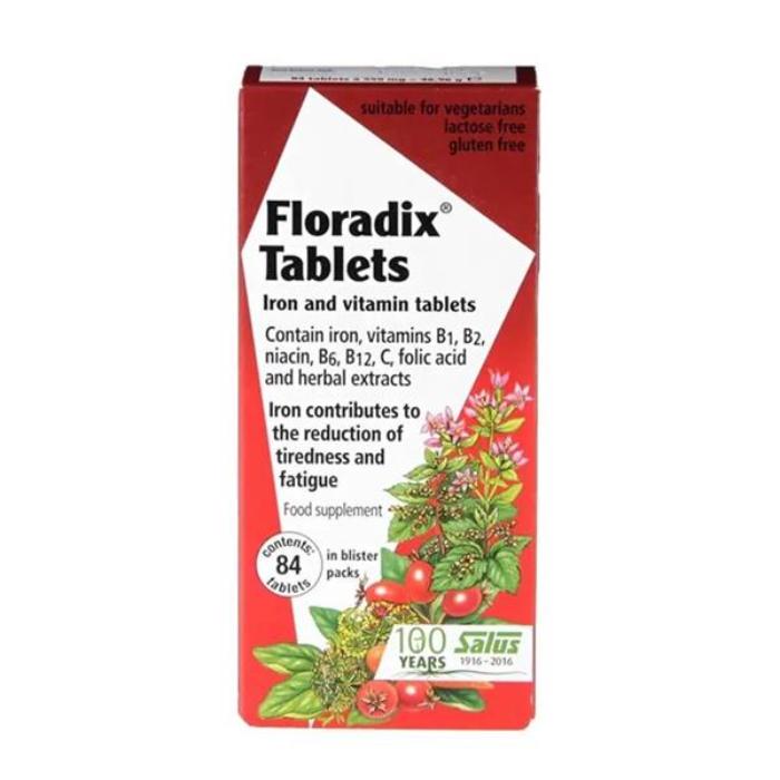 Salus - Haus Floradix Tablets, 84 Tabs