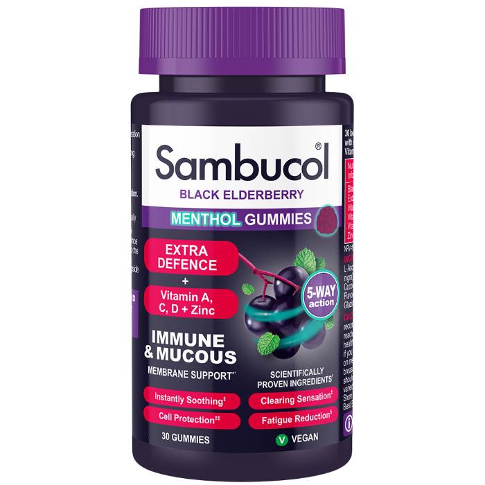 Sambucol - Extra Defence Gummies, 30 Pieces