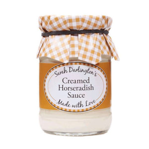Sarah Darlington's - Creamed Horseradish Sauce, 180g | Pack of 6