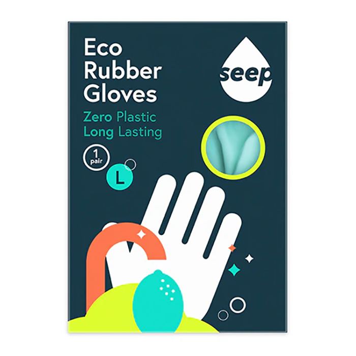 Seep Living - Large Rubber Gloves  Pack of 12