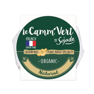 Sojade - Le Camm v'ert-organic natural vegan cheese, 100g