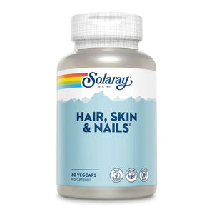 Solaray - Hair Skin & Nails, 60 Veg Capsules