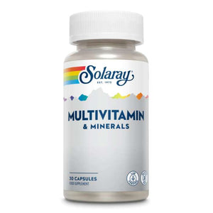 Solaray - Multivitamin & Minerals, 30 Veg Capsules
