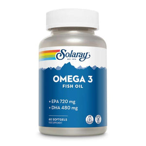 Solaray - Omega 3, 60 Softgels