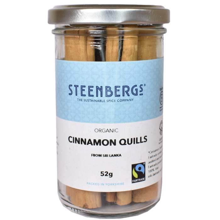 Steenbergs - Organic Fairtrade Cinnamon Quills, 52g